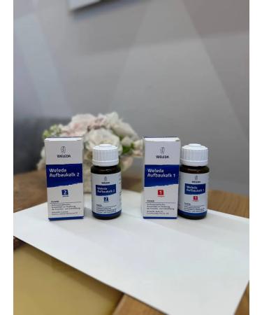 Aufbaukalk Weleda aufbaukalk 1 and 2 (2 UEs at 45 g) - Buy Online on GoSupps.com