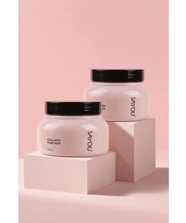 SAYOU Hair mask with collagen and oils restoring - Buy Online on GoSupps.com
