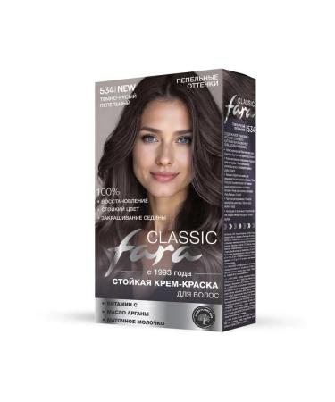 FARA Persistent hair cream for hair 534 Dark cornf - Buy Online on GoSupps.com