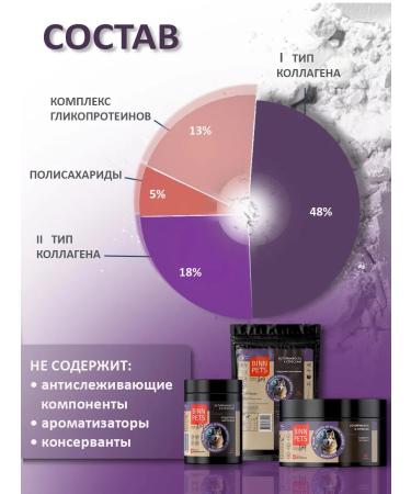 BINN PETS Collagen and dog vitamins anti -stress complex 70g - Buy Online on GoSupps.com