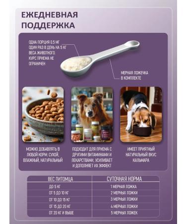 BINN PETS Collagen and dog vitamins anti -stress complex 70g - Buy Online on GoSupps.com