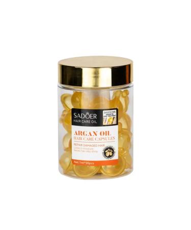 HaidyePlus Hair oil with argan oil in capsules 1ml*30pcs - Buy Online on GoSupps.com