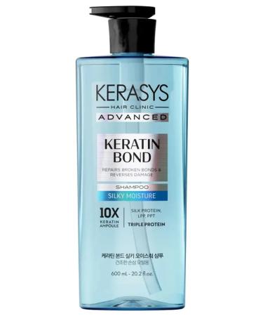 KeraSys Hair shampoo moisturizing Keratin Bond 600ml - Buy Online on GoSupps.com