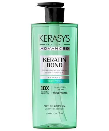 KeraSys Hair shampoo cleansing Keratin Bond 600ml - Buy Online on GoSupps.com