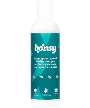 Bonsy Bio shampoo from fleas and ticks for dogs and puppies 250 ml - Buy Online on GoSupps.com