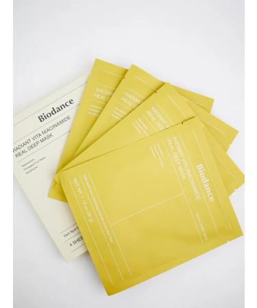 BioDance face mask hydrogel Korea set 4 pcs - Buy Online on GoSupps.com