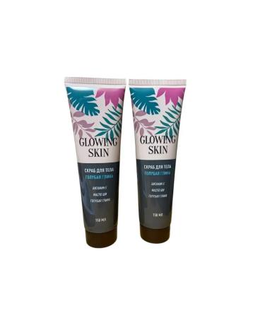 Wilsen Body scrub blue clay 2pc*150ml