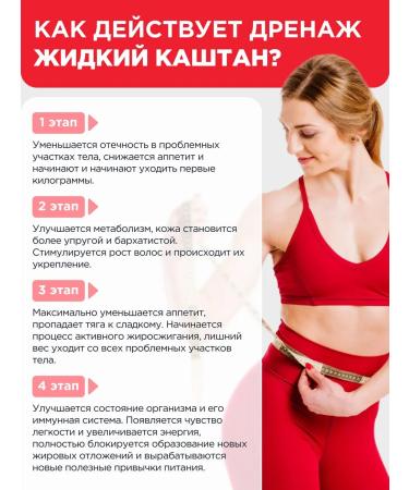 Liquid Chestnut Drainage drink for weight loss from edema and liquid guarana - Buy Online on GoSupps.com