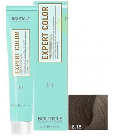 Bouticle hair dye 8 18 18 Expert Color Light-brown pepe ...