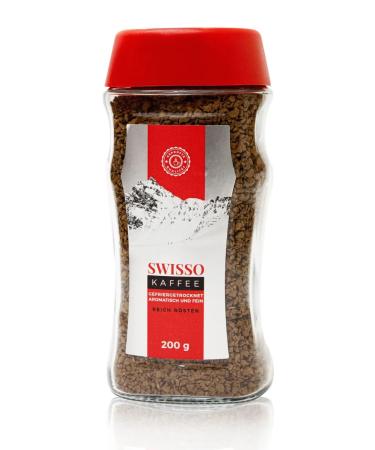SWISSO KAFFEE Coffee soluble Riech Rosten 200g Germany