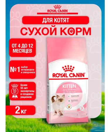 ROYAL CANIN Dry food for kittens of the Kanin Kitten with a bird 2 kg