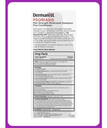 Dermarest Medical shampoo and air conditioning from psoriasis 236 ml - Buy Online on GoSupps.com