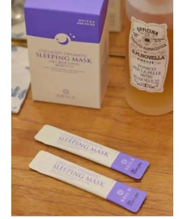 BRILS Not washed off the night collagen mask Collagen Dramatic - Buy Online on GoSupps.com
