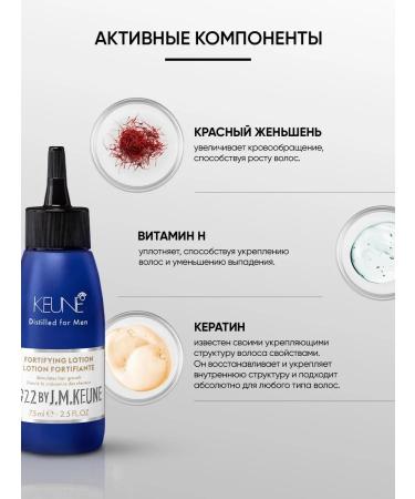 KEUNE Haircosmetics Strengthening Lotion Against Hair Loss 75 ml - Buy Online on GoSupps.com