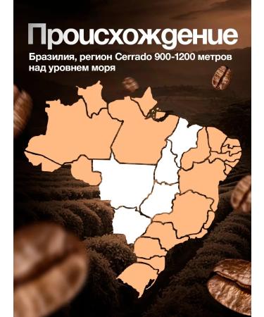 Bunegus Coffee in Brazil Serrado 1 kg arabica 100% Premium - Buy Online on GoSupps.com