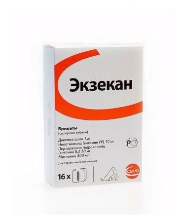 Ceva Eczecan cubes from dermatitis for dogs and cats -16 pcs