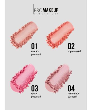 PROMAKEUP LABORATORY Compact blush Sapphire Shine 04 - Buy Online on GoSupps.com