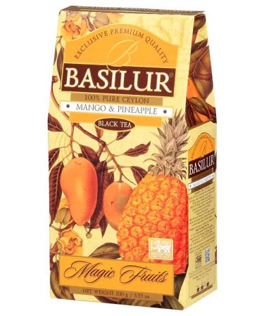 Basilur Tea gift set of mangoes and pineapple 100 g x 3 - Buy Online on GoSupps.com