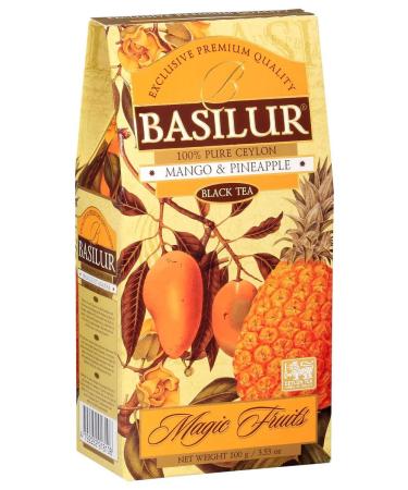Basilur Tea gift set of mangoes and pineapple 100 g x 3 - Buy Online on GoSupps.com