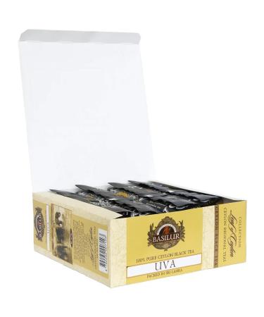 Basilur Tea in bags black set 100 pak x 6 - Buy Online on GoSupps.com