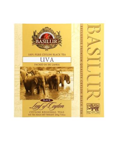 Basilur Tea in bags black set 100 pak x 6 - Buy Online on GoSupps.com