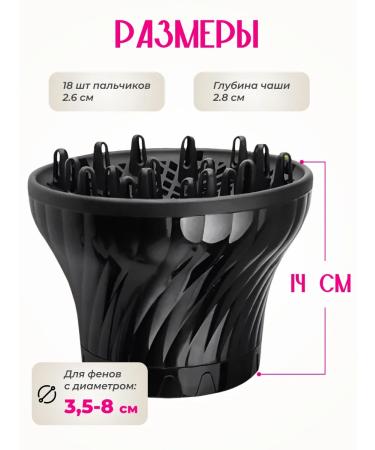 Dalinski Diffusor for a universal hair dryer - Buy Online on GoSupps.com