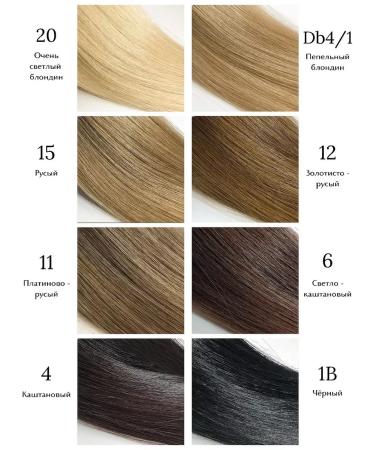 HAIR COLLECTION Natural hair for extensions on capsules 60 cm 125 pcs - Buy Online on GoSupps.com