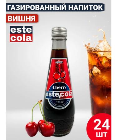 esteco Drink gas carbonated in glass 24 pcs 0.33 liters