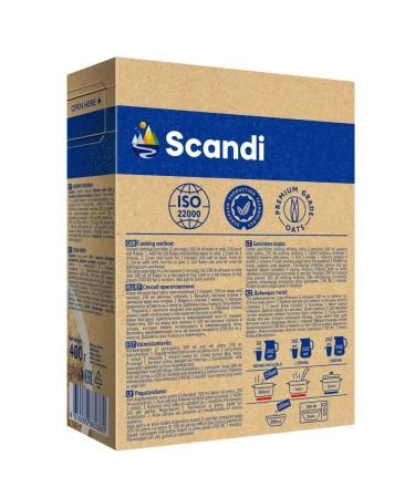 OatmeaflakeCorp Oat flakes (1 min) 0.4 kg - Buy Online on GoSupps.com