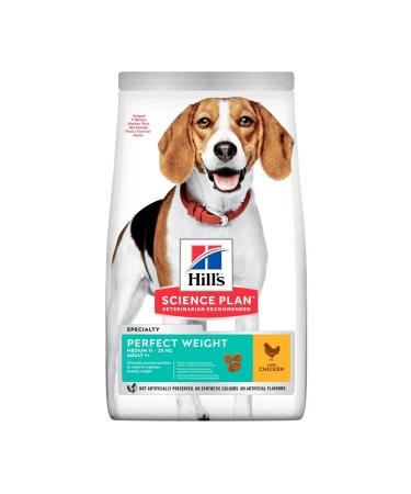 HILL'S Hills Perfect Weight food for medium dogs chicken 12kg - Buy Online on GoSupps.com