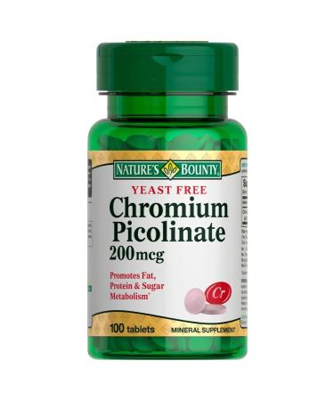Nature's Bounty Chrome picolinate (non -exposure) table x100 - Buy Online on GoSupps.com