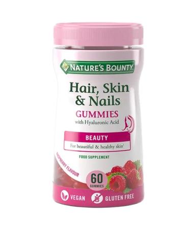 Nature's Bounty Hair skin nails pastilles-hammers 60 pcs - Buy Online on GoSupps.com