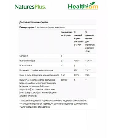 Swanson Animal Parade Kid Zinc 90 zinc tablets for children - Buy Online on GoSupps.com