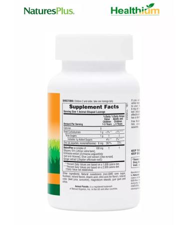 Swanson Animal Parade Kid Zinc 90 zinc tablets for children - Buy Online on GoSupps.com