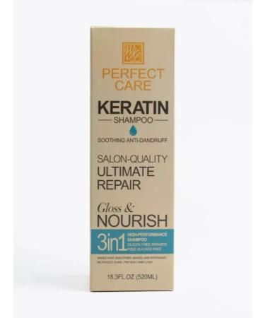 hair shampoo Shampoo Perfect Care Keratin Shampoo 3B1 - Buy Online on GoSupps.com