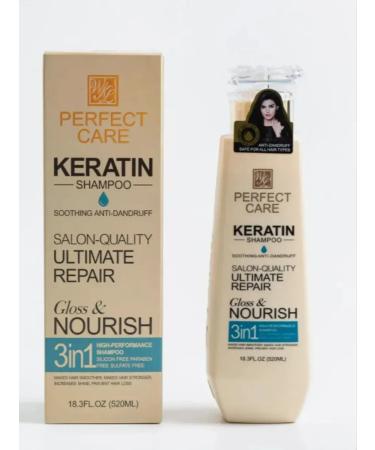 hair shampoo Shampoo Perfect Care Keratin Shampoo 3B1 - Buy Online on GoSupps.com