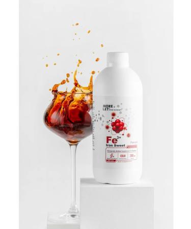 MORELET Iron vitamins sugar with the taste of stake 500ml - Buy Online on GoSupps.com