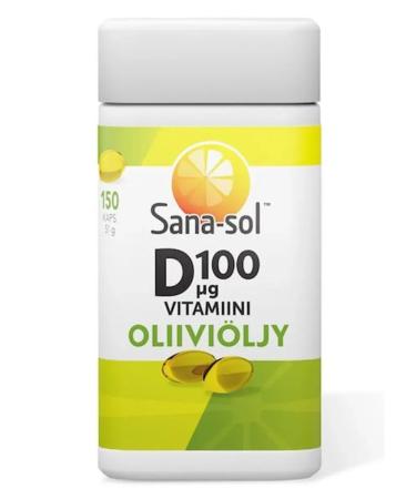 Capsules with vitamin D Sana-Sol with olive oil 100 g
