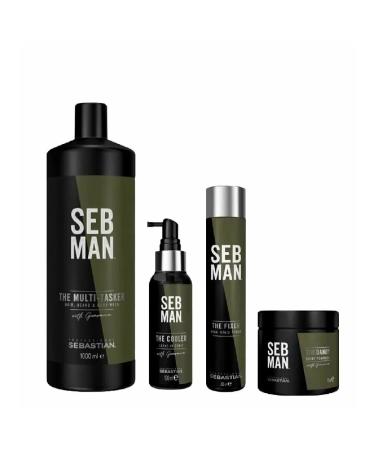 SEBASTIAN PROFESSIONAL SEBASTIAN Shampoo for hair beard and body care 1000 ml - Buy Online on GoSupps.com