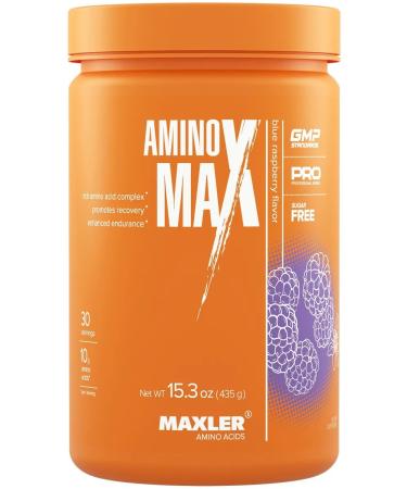 Maxler amino acids Amino Max 435g Blue Raspberry - Buy Online on GoSupps.com