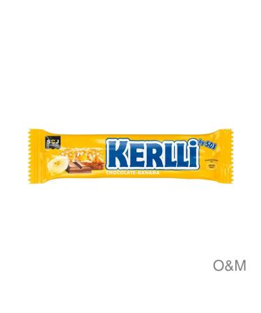 Kerlli cereal bar with banana in