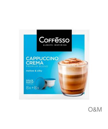 Coffee in Coffesso Cappuccino Crema DG capsules