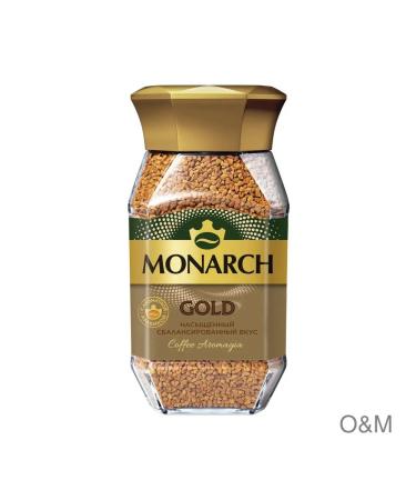 Coffee soluble Monarch Gold natural 95g 3pcs