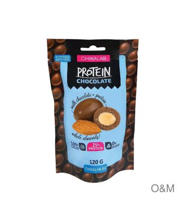 Drage Chikalab almonds in chocolate 120g 4pcs