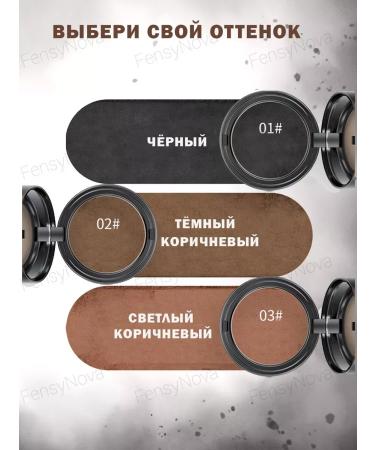 PowderMax Hair powder eyebrows masking tinting from gray hair - Buy Online on GoSupps.com