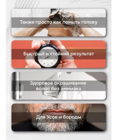 SeruZone Gray hair shampoo 1 piece 30 ml Extra hair coloring - Buy Online on GoSupps.com