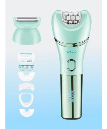 VGR / Epilator / Trimmer / Women's epilator 2-in-1 epilator-shaver gift - Buy Online on GoSupps.com