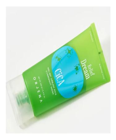 ORJENA Night face mask Relief Dream Cica Overnight Mask - Buy Online on GoSupps.com