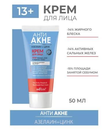 BIELITA Acne Akne Aklain+zinc cream