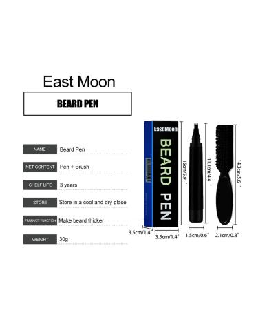 4-kl men's armor pencil for beard and mustache black - Buy Online on GoSupps.com
